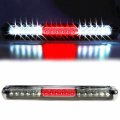 3rd Brake Light For 1997-2004 Ford F150 Led Third Rear Cargo Lamp High Mount Stop Chrome Housing Smoke Lens