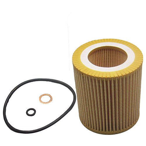 Ecogard S5607 Cartridge Engine Oil Filter For Synthetic Premium Replacement Fits Bmw 328i X3 X5 Xdrive 528i 335i 535i X1 325i