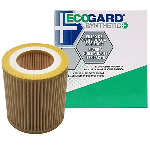 Ecogard S5607 Cartridge Engine Oil Filter For Synthetic Premium Replacement Fits Bmw 328i X3 X5 Xdrive 528i 335i 535i X1 325i