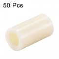 Uxcell Abs Round Spacer Washer Id 8 2mm Od 14mm Length 25mm Plastic Standoff For 3d Printer Tv Wall Mounting Electrical Outlet