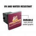 Brooklyn College Primary Logo Tow Trailer Hitch Cover Plug Insert 2
