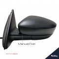 Spieg Vw1320159 Driver Side Mirror Replacement For Volkswagen Jetta 2011-2018 Power Heated Textured Black Cover 5 Pin Lh