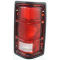 Perfect Fit Group Tri4717 Dakota Tail Lamp Rh Lens And Housing W O Se Pkg Black Trim From 11-2-87 