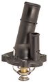 48728 Engine Coolant Thermostat Water Outlet Assembly Stainless Steel Integrated Housing With Sensors And Gasket Seal 