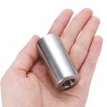 Uxcell 10pcs Stainless Steel Spacer 2 Bore X Od Length Screw Standoff Bushing Plain Finish Round Metal For 1 Screws Bolts And