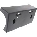 Front License Plate Bracket For Nissan Xterra 2005 2006 2007 2008 Ni1068124 96210ea000 Black Standard Plastic Frame 