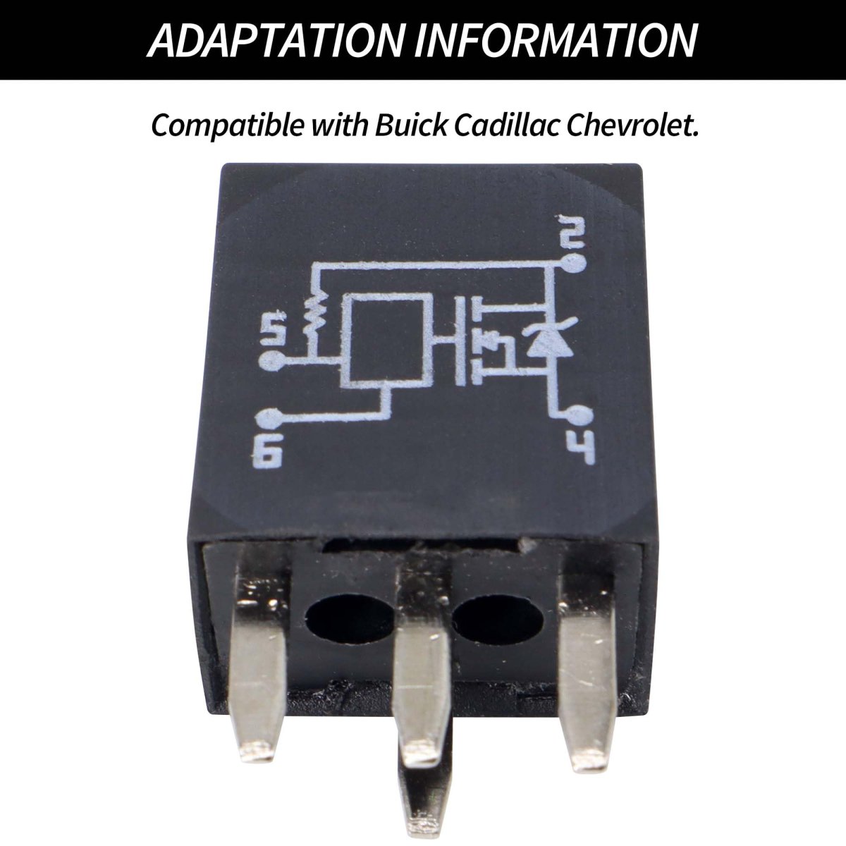 4 Pin Headlight Ac Relay 1r1944 Ry560 13506836 601 238 15016745 For Chevrolet Gmc Buick Cadillac 2 Pack