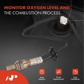 A-premium O2 Oxygen Sensor Compatible With Toyota Rav4 2006-2012 3 5l Downstream Front Rear 2-pc Set