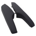 Front Driver And Passenger Side Door Armrest Trim Panel Black Leather For Chrysler 300 Dodge Charger 2011-2023 