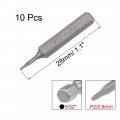Uxcell Screwdriver Bits 10pcs 5 32 Inch Hex Shank Star-shape P2 0 8mm Bit Set 28mm Length Screw Driver Kit Tools
