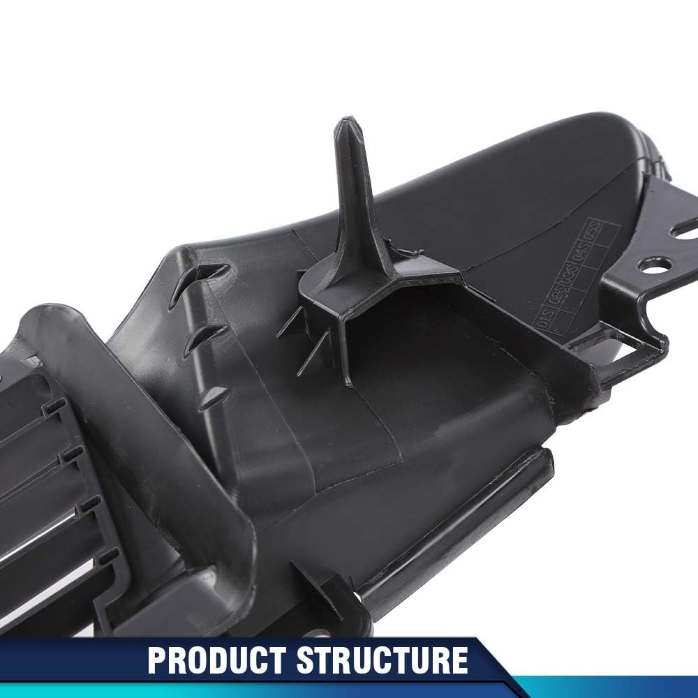 Front Bumper Lower Grille Mesh Grill Black For Tesla Model 3 2017 2022 Part Number 00 C Polypropylene Material