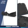Pit66 Rear Right Passenger Side Fender Inner Wheel Liner Splash Guard Shield 1pc For Tesla Model X 2016 2017 2018 2019