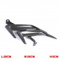Motorcycle Carbon Fiber Gilles Small Side Panel Fairing Trim Cover Body Twill Weave For Bmw S1000rr 2019 2020 I For Accessories