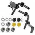 Caltric Right And Left Steering Spindle Bushing Kit Compatible With John Deere X116r 36