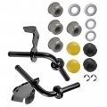 Caltric Right And Left Steering Spindle Bushing Kit Compatible With John Deere X116r 36