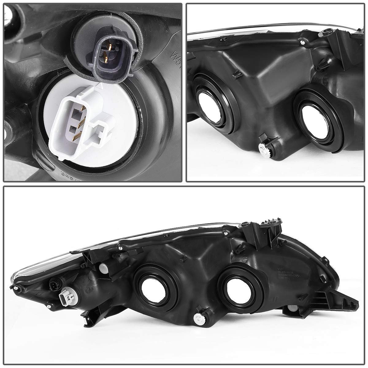 Auto Dynasty To2502203 Oe Style Driver Left Side Headlight Lamp For Toyota Corolla Sedan 11-13