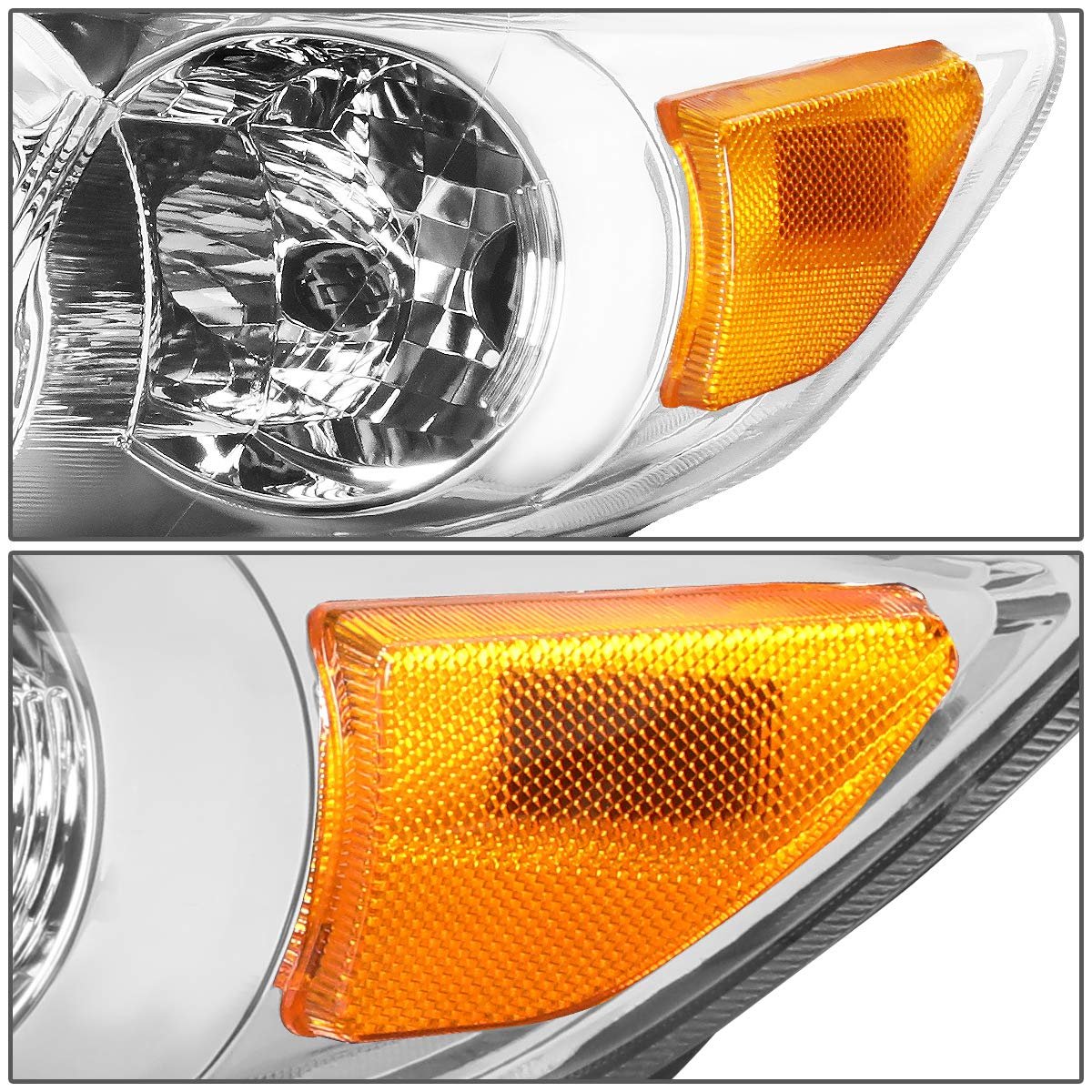 Auto Dynasty To2502203 Oe Style Driver Left Side Headlight Lamp For Toyota Corolla Sedan 11-13