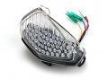 Integrated Sequential Led Tail Lights Clear For 2011-2016 Honda Cb1000r