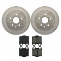 A-partrix Rear Disc Brake Pads And Rotors Kit Fits Gs300 Gs400 1998 1999 2000 Gs430 Is300 2001 W652 