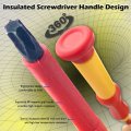 Wedo Insulated Phillips Precision Screwdriver Professional Vde 1000v Size 3 0a 152mm Ph0 50 Cr-v Steel Iec 60900