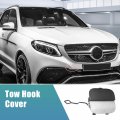 Front Bumper Tow Hook Cover Towing Eye Cap For Mercedes-benz Gle 63 2016-2019 No A1668857222 Black