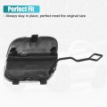 Uxcell Front Bumper Tow Hook Cover Towing Eye Cap For Mercedes-benz Gle 63 2016-2019 No A1668857222 Black
