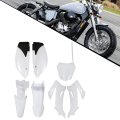 Motorcycle White Body Cover Plastic Fairing Kit Replacement For Ttr110e Ttr 110 
