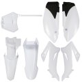 Motorcycle White Body Cover Plastic Fairing Kit Replacement For Ttr110e Ttr 110