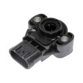 Throttle Position Sensor For Plymouth Breeze 1997 1998 1999 2000 Aluminum Pbt Black 3 Terminal Blade Replacement 