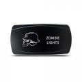 Ch4x4 Rocker Switch Zombie Lights Symbol 4 Horizontal Red Led