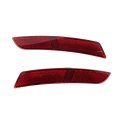 Chevy Camaro 2016-2023 Side Marker Light Driver And Passenger Pair Rear Capa Certified Convertible Coupe Red Lens For 