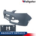 Fo1000674 Front Upper Bumper Cover Replacement For 2013-2016 Escape W Fog Lamp Holes With Park Assist