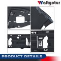 Fo1000674 Front Upper Bumper Cover Replacement For 2013-2016 Escape W Fog Lamp Holes With Park Assist