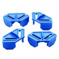 A A Quick Grip Corner Cmp Clips Blue 4 Pack Polypropylene 90 Degree Angle Clamps For Woodworking To Lock Onto 3 4a Boards A