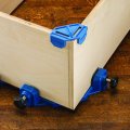 A A Quick Grip Corner Cmp Clips Blue 4 Pack Polypropylene 90 Degree Angle Clamps For Woodworking To Lock Onto 3 4a Boards A