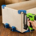 A A Quick Grip Corner Cmp Clips Blue 4 Pack Polypropylene 90 Degree Angle Clamps For Woodworking To Lock Onto 3 4a Boards A