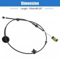 Uxcell Auto Gear Shift Cable Transmission Shifter Replace Fit For Ford Explorer 2002-2005 No 1l2z7e395ac