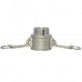 Dan Speed Rash Pump Adapter Female Camlock X Male Pipe Threads Stainless Steel 316 1-1 2