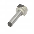 Uxcell 90 Degree V-groove Router Bit 5 8 Dia With 1 4 Shank Steel Tipped V Grooving 2pcs Beige