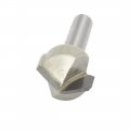Uxcell 90 Degree V-groove Router Bit 5 8 Dia With 1 4 Shank Steel Tipped V Grooving 2pcs Beige