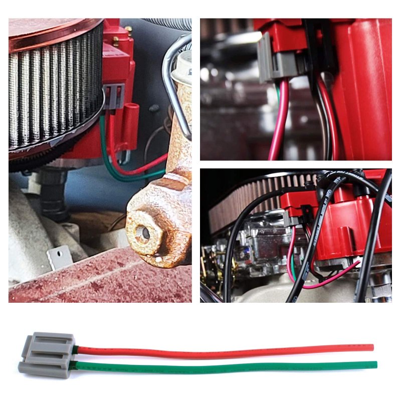 Xislet Hei Distributor Pigtail Wire Harness Tachometer Pigtails 12v Power Tach Connector Plug For Rv Chevy Gm 170072