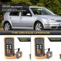 Vipmotoz Amber Full Led Front Turn Signal Blinker Lamp For Vw Mk4 Golf Jetta Passt Sedan Wagon Chrome Housing 2-piece Driver