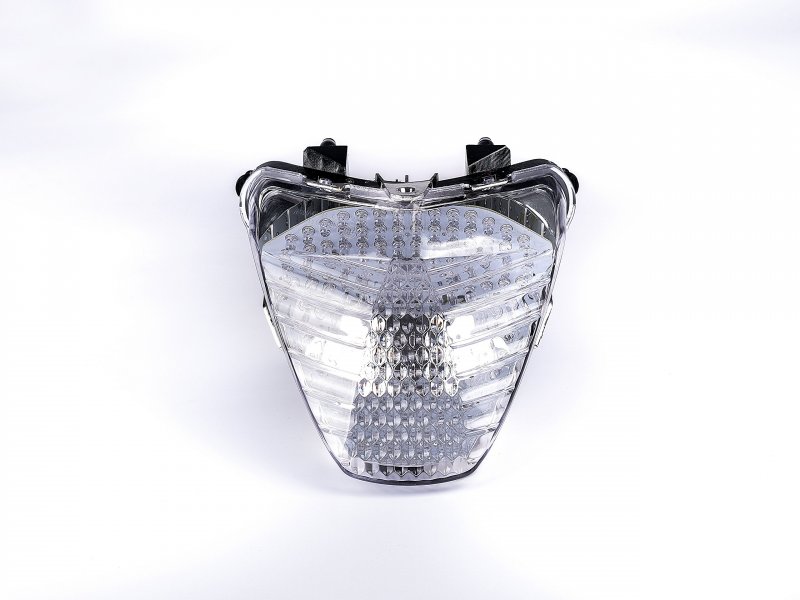 Tp Motorcycle Led Brake Tail Light Clear Lens With Integrated Turn Signal Fit For Honda 2011-2016 Cbr250r 2015-2020 Cbr300r