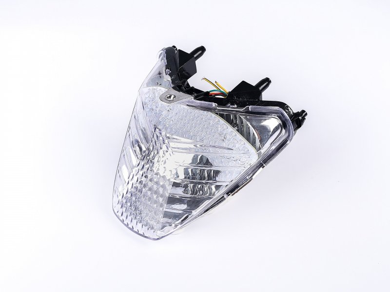 Tp Motorcycle Led Brake Tail Light Clear Lens With Integrated Turn Signal Fit For Honda 2011-2016 Cbr250r 2015-2020 Cbr300r