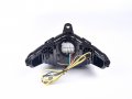 Tp Motorcycle Led Brake Tail Light Clear Lens With Integrated Turn Signal Fit For Honda 2011-2016 Cbr250r 2015-2020 Cbr300r