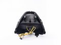 Tp Motorcycle Led Brake Tail Light Clear Lens With Integrated Turn Signal Fit For Honda 2011-2016 Cbr250r 2015-2020 Cbr300r