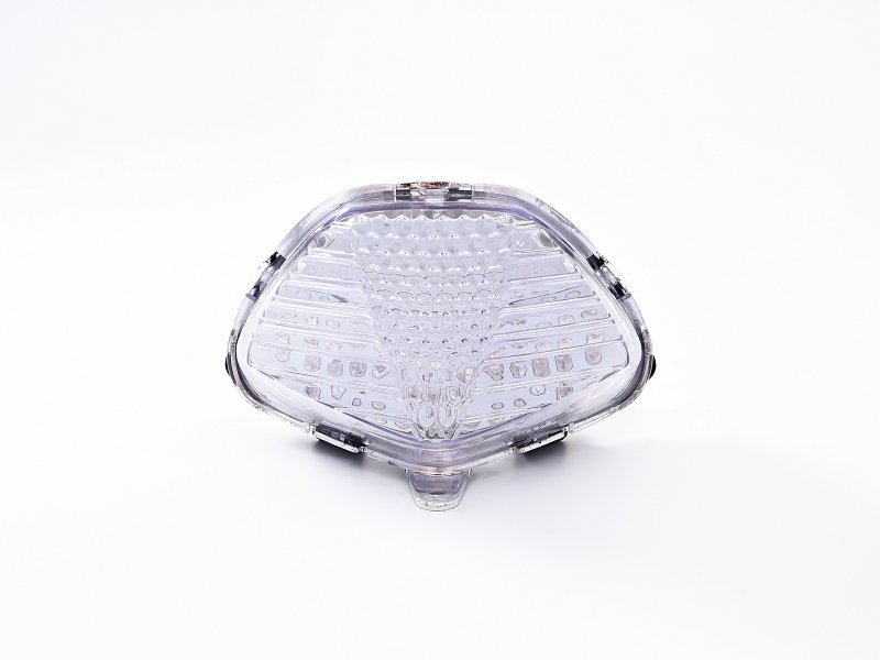 Tp Motorcycle Led Brake Tail Light Clear Lens With Integrated Turn Signal Fit For Honda 2011-2016 Cbr250r 2015-2020 Cbr300r