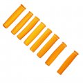 Orange 8pcs 1200a Spark Plug Wire Boots Heat Shield Protector Sleeve Replacement For Sbc Bbc