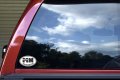 Stickertalk Oval Mn Rochester Minnesota Vinyl Sticker 4 Inches By 2 5 
