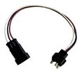 Peterson Manufacturing 417-493 10 In Stop And Tail Plug Male Pl3 To Amp Shroud 1 Pack 